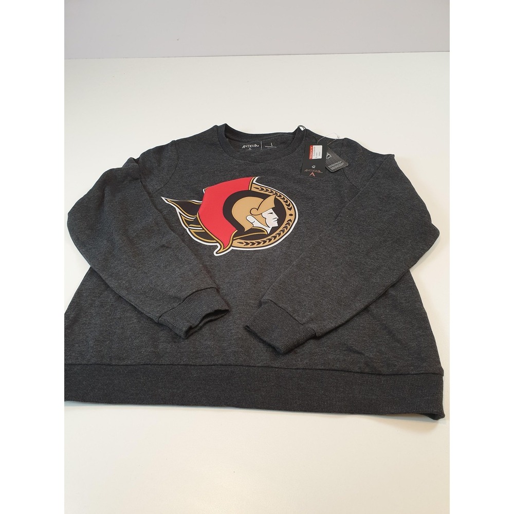 Ottawa Senators Sweater Womens Large NHL Hockey Pullover Crewneck Sweatshirt